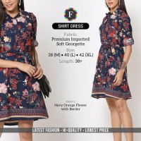 Premium Imported Soft Georgette Shirt Dress 1