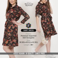 Premium Imported Soft Georgette Shirt Dress 3