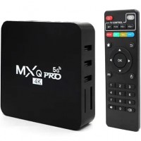 MXQ PRO Android 9.1 TV Box 2GB RAM/16GB ROM Amlogic S905W 64 Bit Quad Core Wi-Fi UHD 4K 1080P Smart TV Set Top Box 5g Technology  Media Streaming Device  (Black)