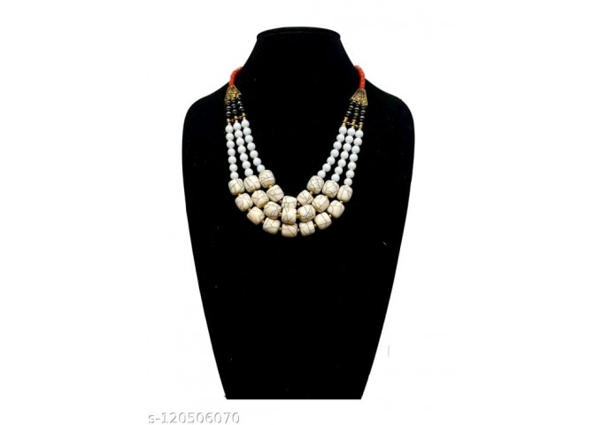 Original Elegant Gold Plated and Beads Metal Jewelry Set 11