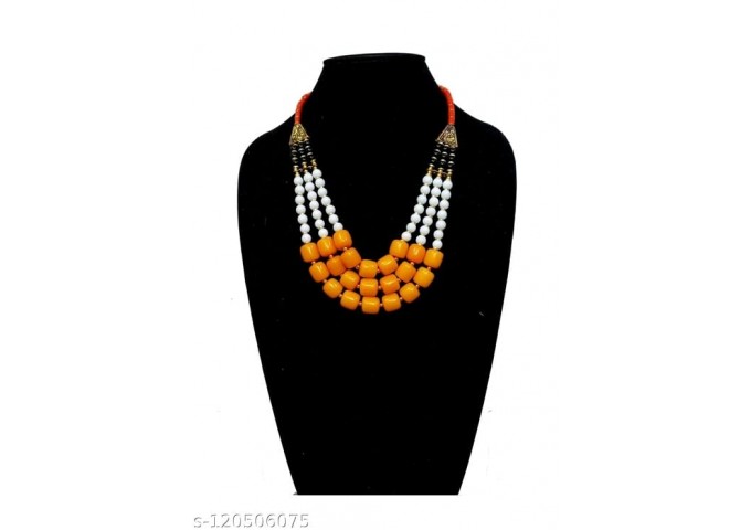 Original Elegant Gold Plated and Beads Metal Jewelry Set 16