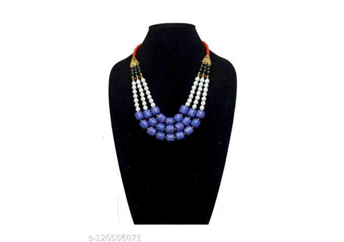 Original Elegant Gold Plated and Beads Metal Jewelry Set 18