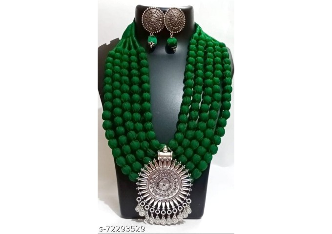 Beads Mala Beads Crystal Necklace Set 3