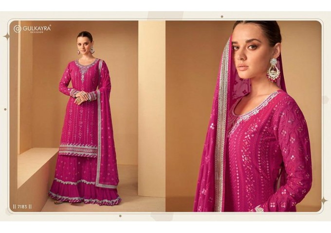 Aashirwad Gulkayra Designer Imlie Salwar Suit Pink