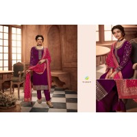Vinay Kaseesh Satin With Embroidery Work Suit 