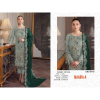 MAARiA-A Present Heavy Najneen with Embroidery Work With Less With Latkan Suit Green