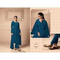 Designer Swagat Swati Salwar Suit Navy Blue
