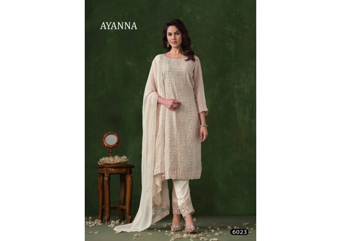 Vipul fashion Ayanna Fashionable Embroidery sequence work Salwar Suits 