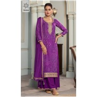 Vinay Fashion Kuleesh Muga Salwar kameez Suits Purple