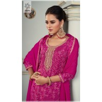 Vinay Fashion Kuleesh Muga Salwar kameez Suits Pink