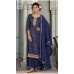 Vinay Fashion Kuleesh Muga Salwar kameez Suits Blue