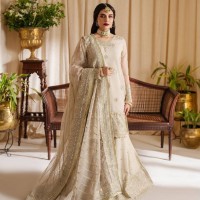 LFH LG DN 1914 DESIRABLE FANCY CHINON SEQUENCE EMBROIDERED WORK TOP AND PENT WITH DUPATTA