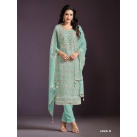 Vipul Amani Vol 2 Chinon Salwar Suit Green