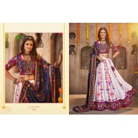 New Exclusive Festival Wear Navratri Collection Chaniya Choli Collection DN 2331 To 2339 Red|White