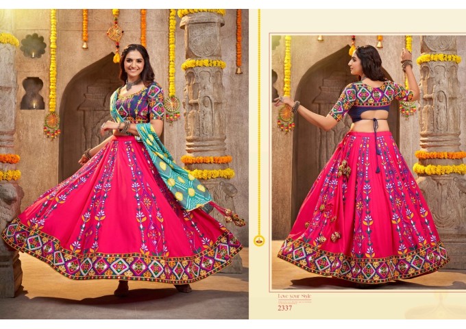 New Exclusive Festival Wear Navratri Collection Chaniya Choli Collection DN 2331 To 2339 Pink|Green