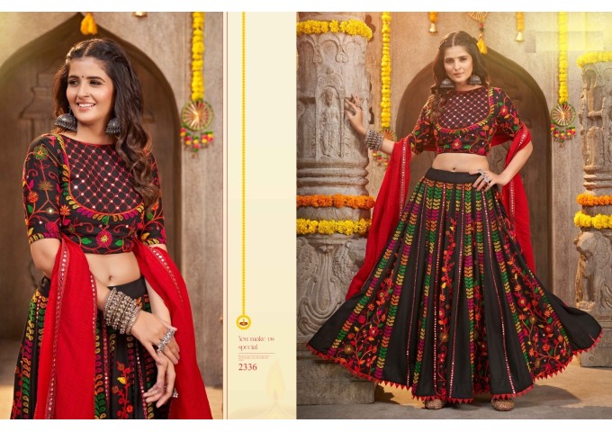 New Exclusive Festival Wear Navratri Collection Chaniya Choli Collection DN 2331 To 2339 Red|Maroon