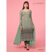 Aashirwad DN4104 Creation Salwar Suit Green