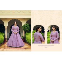 Anarkali Gown with Koti DN 4761 Suit Purple