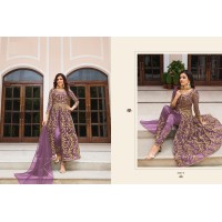 Anarkali Salwar Kameez Suit Purple