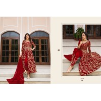 Anarkali Salwar Kameez Suit Red