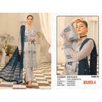 MAARiA-A Present DN 1005 Heavy Najneen with Embroidery Sequence Work With Latkan Suit 