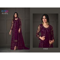 Vipul Fashion Elliza 5143 Salwar Kameez Shrug Style Suit Maroon
