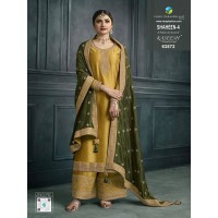 Vinay Fashion Kaseesh Shaheen Salwar Kameez Palazzo Suit Yellow