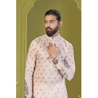 Men’s Wear Kurta Rayon With Embroidered Work And Digital Print Design 6