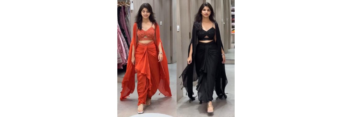 LFH RC DN 5842 Choli Dhoti Shrug