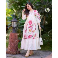LFH LG DN 2109 WEAR SUMMER FRIENDLY AND TRENDY MAXI GOWN WITH EMBROIDERY WORK