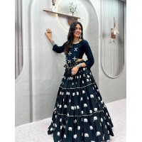 LFH RM DN 181 Navratri Special Hand Work Lehenga choli Pure cotton With heavy Hand Work 
