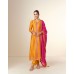 AZARA 10189 AASHIRWAD CREATION PRESENT NEW FREE SIZE STITCH SUIT ORANGE|PINK
