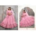 Designer Lehenga Choli with Heavy Embroidery Work Lehenga Choli Pink