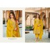 Gazal Salwar Suits Heavy Chinon with Embroidery Work Yellow