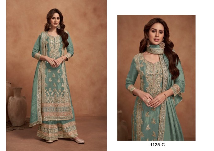 Gulkayra Designer Nazia Colors DN 1125 Design 2