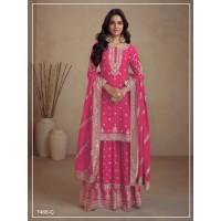 Gulkayra Designer Sadaf Salwar Kameez Pink