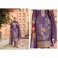 Mayra Full Stitched Simar With  Embroidery Work Salwar Kameez Purple