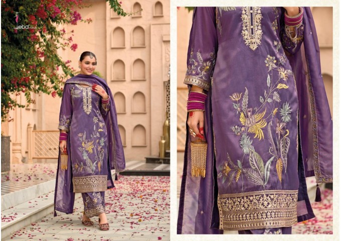 Mayra Full Stitched Simar With  Embroidery Work Salwar Kameez Purple