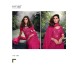 SAYURI DESIGNER SHIVANI 5699 SERIES PREMIUM REAL CHINON SILK / REAL GEROGETTE  3 PCS ANARKALI SUIT PINK 2