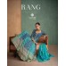 Sayuri Designer Rang Anarkali Gown Full Stitched Free Size Readymade Shine Blue
