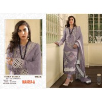 DN 9102 Maria Heavy Fox Georgette With Hevey Embroidery Work With Stone Suit Purple