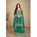 Jalwa Salwar Kameez heavy Chinon With Embroidery Work Green