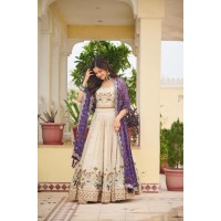 LFH RM DN 143 Festival Lehengha Choli Purple