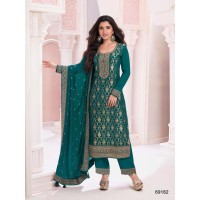 Vinay Fashion Kuleesh Nidhi Salwar Kameez Green
