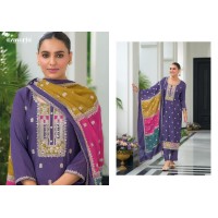 Twisha Dn 1382 Zaveri Twisha Eba Ready Made Purple