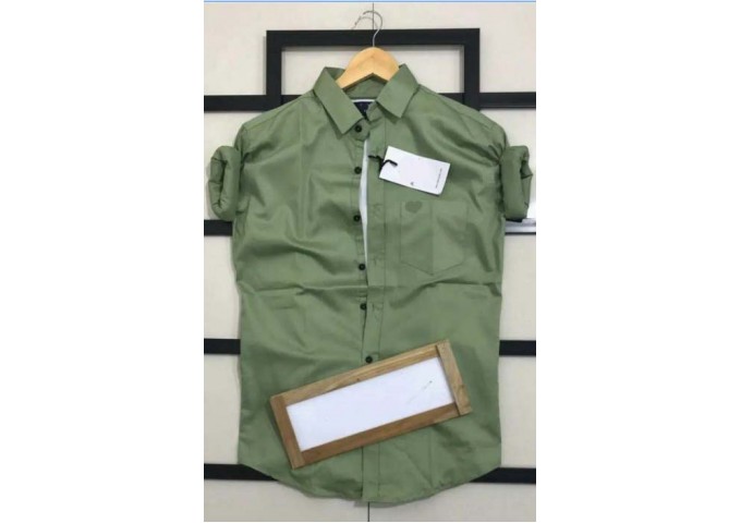 Article Store Shirt Plain Green