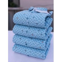 Article Store Shirt Printed Sky Blue