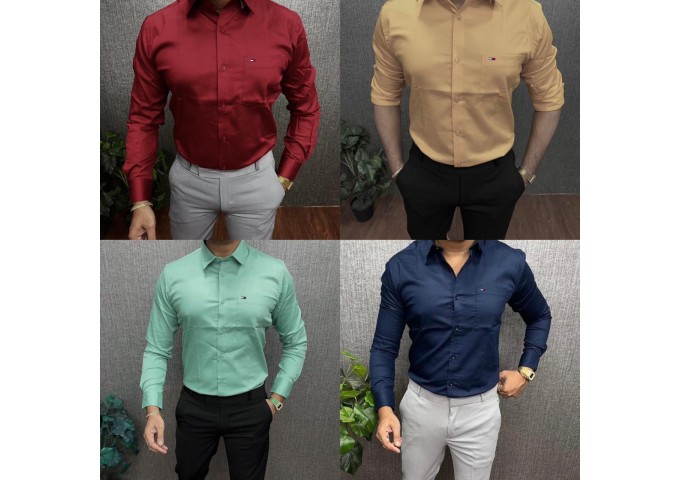 ARTICLE STORE 2024 04 PC COMBO PCS PLAIN SHIRTS 05