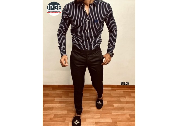 Cotton Shirt  Lining  Article Store | Size M L XL | 2023 Black