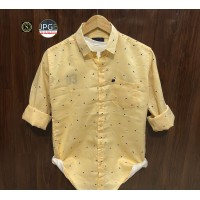 Cotton Shirt  Designer Article Store | Size M L XL | 2023  Yellow